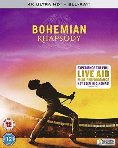 Bohemian Rhapsody (4K UHD + Blu-ray) £8 delivered @ Rarewaves