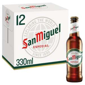 San Miguel Premium Lager Beer 12 x 330ml - £6.99 @ Morrisons