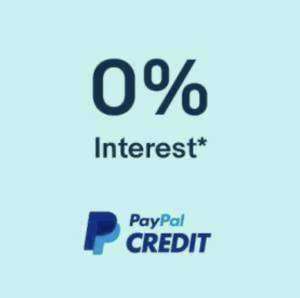 0% Interest for 12 months (instalments) on £99+ purchases when using Paypal Credit - 21.9% representative APR @ eBay