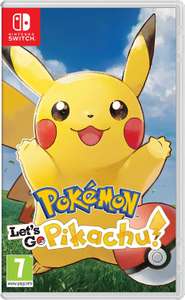 Pokémon: Let’s Go, Pikachu! (Nintendo Switch) £33.99 Delivered With Code @ stockmustgo