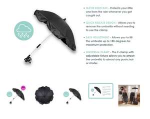 Claire De Lune pram umbrella £2.99 + £4.95 delivery @ Clair-de-lune