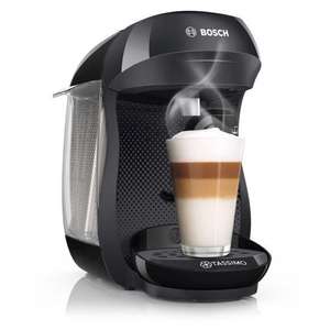 Bosch TAS1002GB Tassimo Happy Pod Coffee Machine - Black - £24.99 With Code ( Free Click & Collect or + £4.99 delivered) @ Robert Dyas