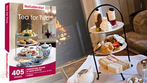 Tea for Two Gift Box valid at over 405 Experiences - £19.99 with code @ Red Letter Days