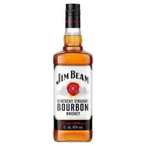 Jim Beam Kentucky Straight Bourbon Whiskey 1L - £19 @ Morrisons