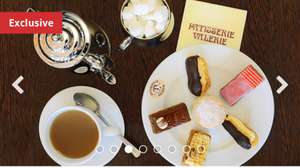 Afternoon Tea and Cake for Two at Patisserie Valerie - £10 (With Code) via Red Letter Days