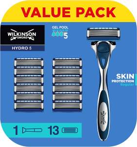 Wilkinson Sword Hydro 5 Razor With 13 Blades £13.49 with Black Friday Deal and newsletter sign up @ Wilkinson Sword
