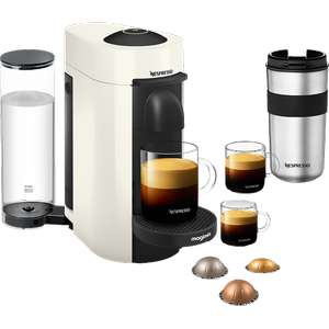 Nespresso by Magimix Vertuo Plus Limited Edition 11398 - White + Free Coffee Capsules - £59 delivered (UK mainland) @ AO