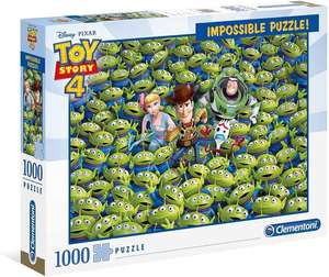 Clementoni Disney Toy Story 4 Alien 1000 Piece Puzzle £3.50 with Free click and collect From Argos