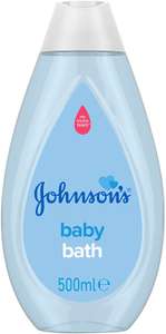 Johnson's Baby Bath 500ml - £1.50 Prime / +£4.49 non Prime / free click & collect (Apply 15% voucher and S&S makes price £1.04) @ Amazon