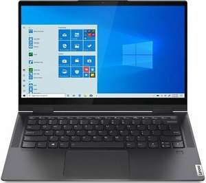 LENOVO Yoga 7 14" Laptop - AMD Ryzen 5 5600u, 256 GB SSD, IPS 300 Nits Slate Grey Non-Pristine - £544.23 with code @ currys_clearance / eBay