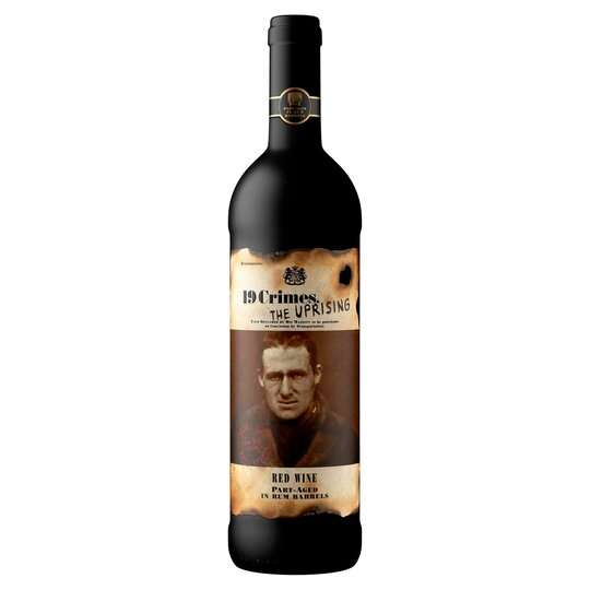 19 Crimes The Uprising Red Wine 75cl £8 each or 2 for £12 @ Asda