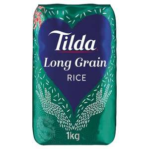 Tilda long grain rice 1kg £1.50 @ Waitrose & Partners