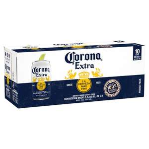 Corona Extra 10 X 330ml - £7 Clubcard price @ Tesco