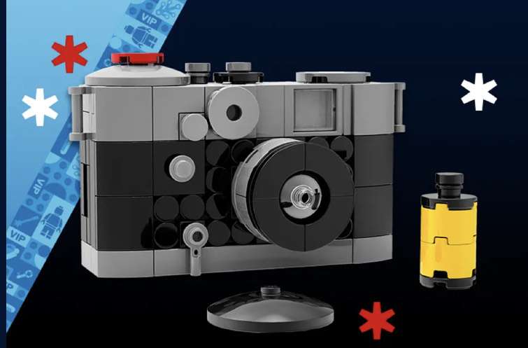 Lego VIP Limited Edition Vintage Camera - 2000 VIP Points @ Lego Online 20th November