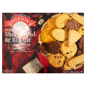 Paterson's Delicious Shortbread & Biscuit Assortment 400g - £2 @ Asda