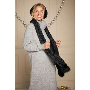 Lipsy Cosy Knit Earmuffs buy one get one free and free delivery with code at Avon