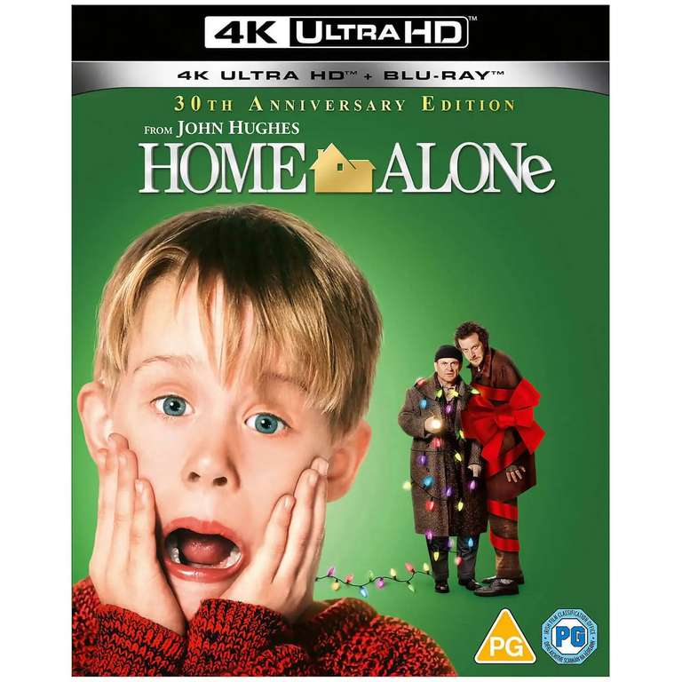 Home Alone 30th Anniversary Edition 4K Ultra HD + Blu-Ray - £9.99 With Code & Free Click & Collect @ HMV