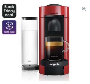 NESPRESSO by Magimix Vertuo Plus M600 Coffee Machine - Piano Red £69 @ Currys