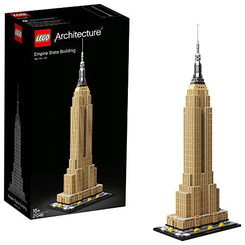 LEGO 21046 Architecture Empire State Building New York Landmark Collectible Model Building Set £50.95 @ Amazon