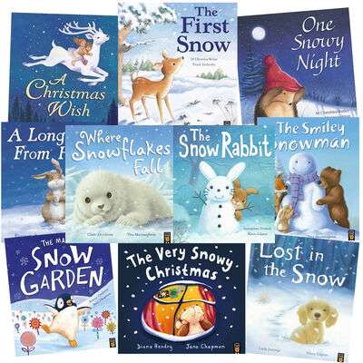 Snowy Stories: 10 Kids Picture Books Bundle (FREE Click and Collect) £10 Free C&C @ The Works