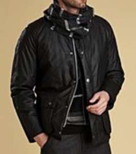 Barbour Strathyre Wax Jacket Black - £114.95 @ Griggs - Plus Get 10% Off Your First Order