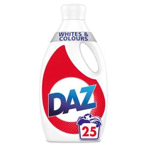 Daz Washing Liquid Whites & Colours 25 Washes 875ml £2 @ Morrisons