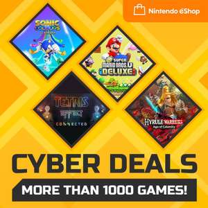 Nintendo eShop Cyber Sale Over 1000 Games Reduced (Tony Hawk's 1+2 £21.99, Dragon Quest XI £24.99, The Witcher 3 £14.99) @ Nintendo eShop