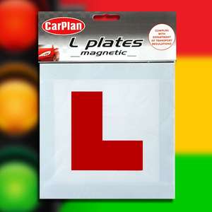 2 X Carplan Magnetic Car L Plates For Learner Drivers are £1 Delivered @ Yankee Bundles