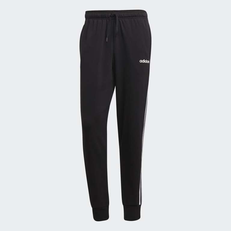 Adidas Essentials 3-Stripes Tapered Cuffed Joggers - £16.36 delivered from Adidas App (Creators Club member) using code @ adidas