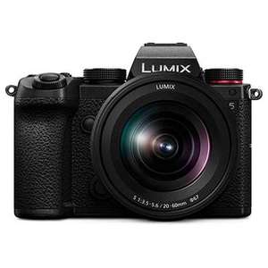 Panasonic Lumix S5 DC-S5 Mirrorless Camera + 20-60mm Lens + Tripod (worth £219) + Shooting Grip + Spare Battery £1449 @ Wex Photo Video