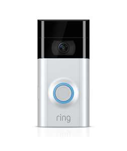 Ring Video Doorbell 2 – Video Doorbell 2 1080p HD Video, Two-Way Talk Back, Motion Detection, WiFi, Satin Nickel - £30.94 @ Amazon Germany