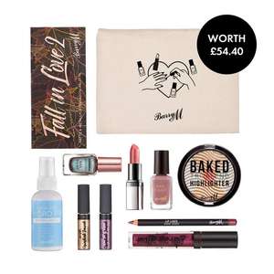 Value Makeup Goody Bag - £20 + £3 Delivery @ Barry M Shop