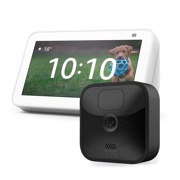 Echo Show 5 (2nd generation) + Blink Outdoor HD security camera (1-Camera System) £64.99 Amazon