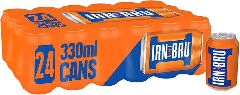 Irn-Bru 24pk cans for £5.99 instore at Lidl (Larkhall)