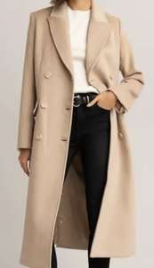 Black Friday deals Up to 50% off everything - Eg Recycled Wool Mix Coat for £77.50 @ La Redoute