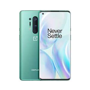 OnePlus 8 Pro 5G 12GB RAM 256GB SIM-Free Smartphone with Triple Camera, Dual SIM and Alexa built-in Glacial Green £399 at Amazon
