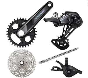 Shimano deore m6100 12 speed MTB Drivetrain 170mm - £214.99 @ Chain Reaction Cycles
