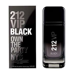 Carolina Herrera 212 VIP Men Black Eau de Parfum 100ml £32 delivered @ The Perfume Shop