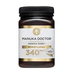 Manuka Doctor Monofloral Manuka Honey MGO 340 500g £52.89 @ Holland and Barrett