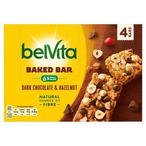 Belvita Baked Bar Dark Chocolate & Hazelnut 4 x 40g £1.50 @ Morrisons