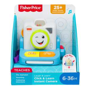 Fisher Price Laugh & Learn Click & Learn Instant Camera £8 @ Weeklydeals4less