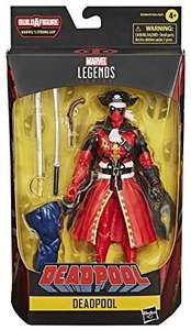 Marvel Hasbro Legends Series 6-inch Deadpool Collection Deadpool Action Figure Toy and 3 Accessories - £14.69 + £4.49 NP @ Amazon