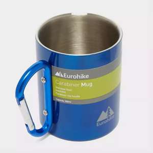Eurohike Carabiner Mug in blue, red or green £2.98 @ Millets