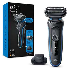 Braun Series 5 Electric Shaver With Precision Trimmer Attachment For Moustache & Sideburns Trimming, 100% Waterproof - £49.99 @ Amazon