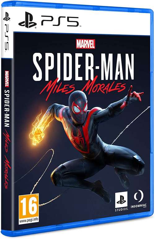 Spiderman Miles Morales -PS5 game - £29.99 @ Smyths Toys