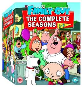 Family Guy Seasons 1-8 DVD (used) £6.20 delivered with code @ Music Magpie