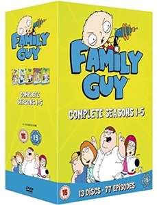 Family Guy Seasons 1-5 DVD (used) £4.49 delivered with code @ Music Magpie