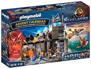 PLAYMOBIL Advent Calendar 70778 Novelmore, Dario's Workshop, (Age 4+) £26.21 at Amazon
