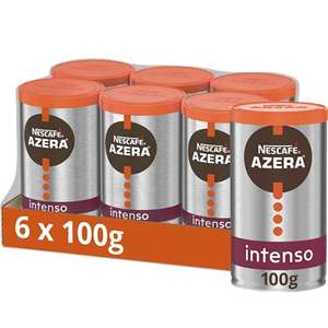 Nescafe AZERA Intenso Instant Coffee 100g (Pack of 6) £17.40 / £15.66 Subscribe & Save (+£4.49 non-prime) @ Amazon
