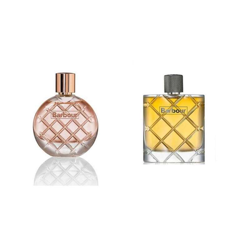 Barbour Female OR Male EDT 100ml Spray £19.99 Click & Collect / £20.99 delivered, using code @ The Fragrance Shop